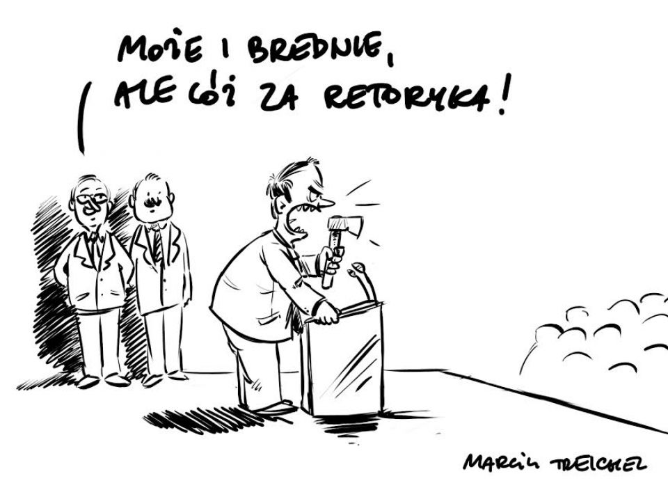 Marcin Treichel rysuje