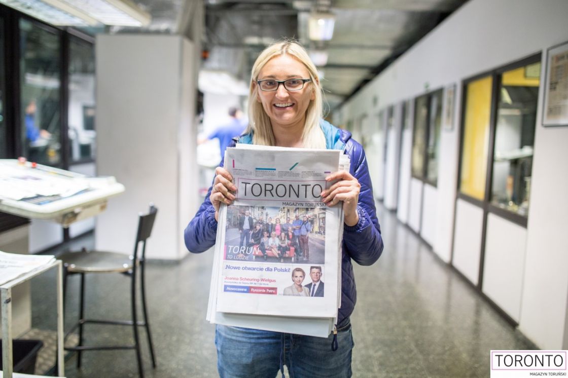 9 października 2015 roku ukazał się pierwszy numer „Toronto”