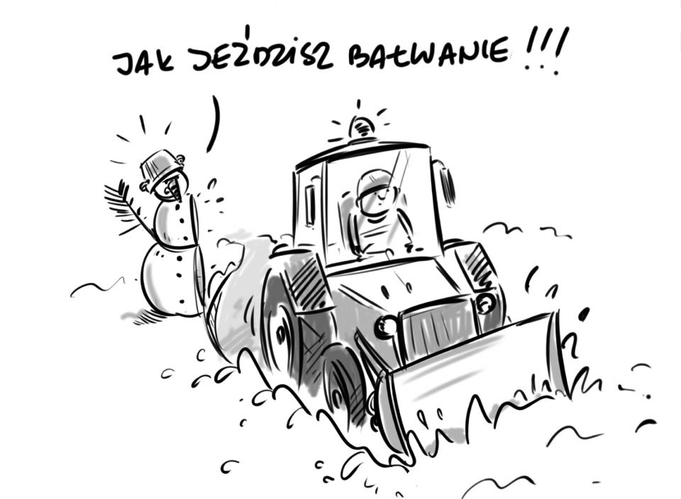 Marcin Treichel rysuje