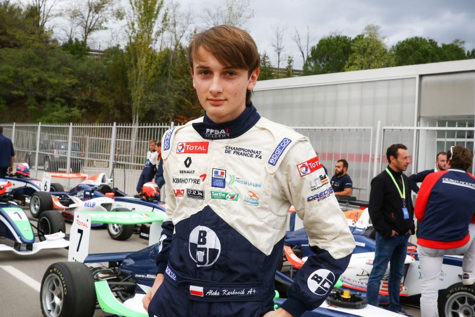 Alex Karkosik: imponujący debiut najmłodszego Polaka w historii Formuły 3