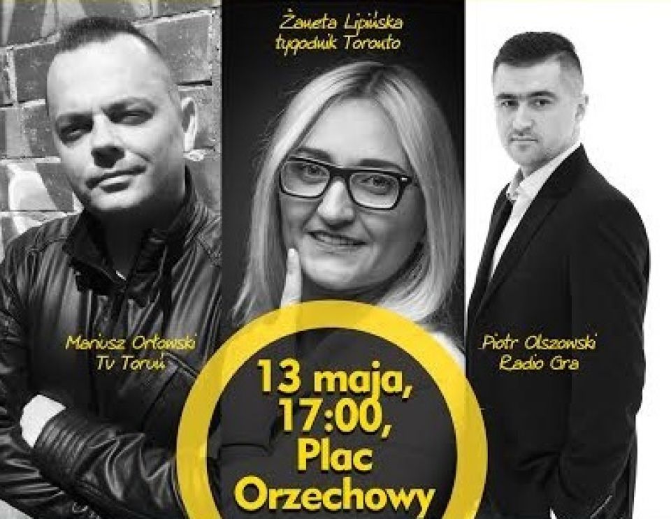 Dziennikarskie studio w Toruń Plaza